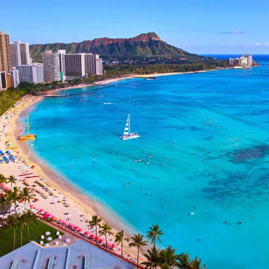 Waikiki Beach Hawaii