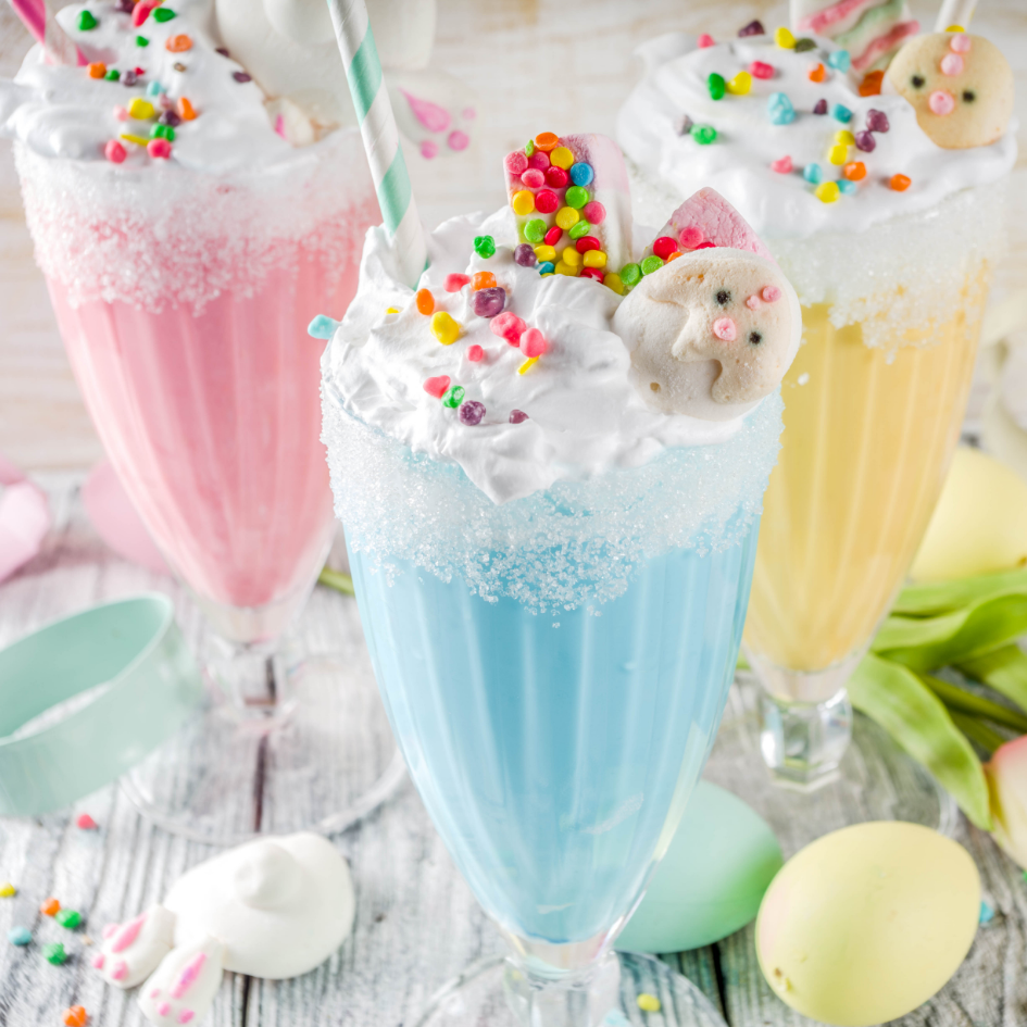 Candy milkshakes